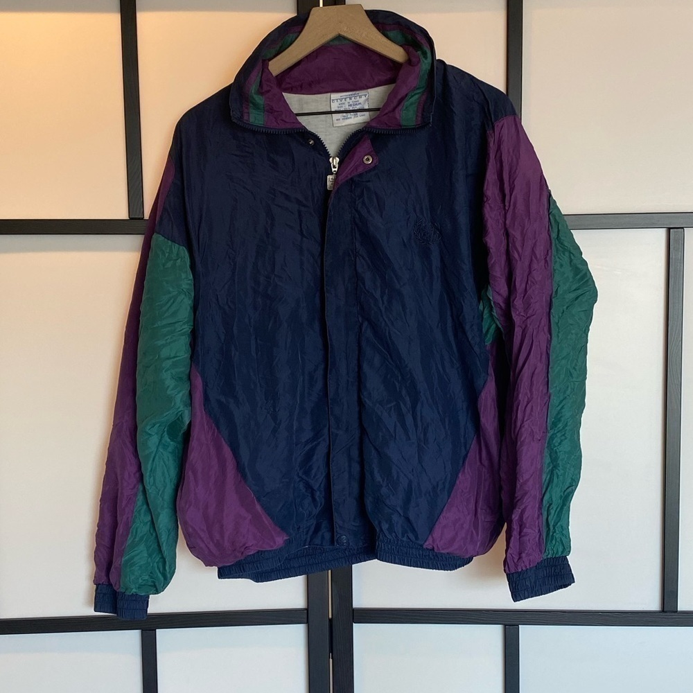 Givenchy silk track jacket vintage. Size‎ medium